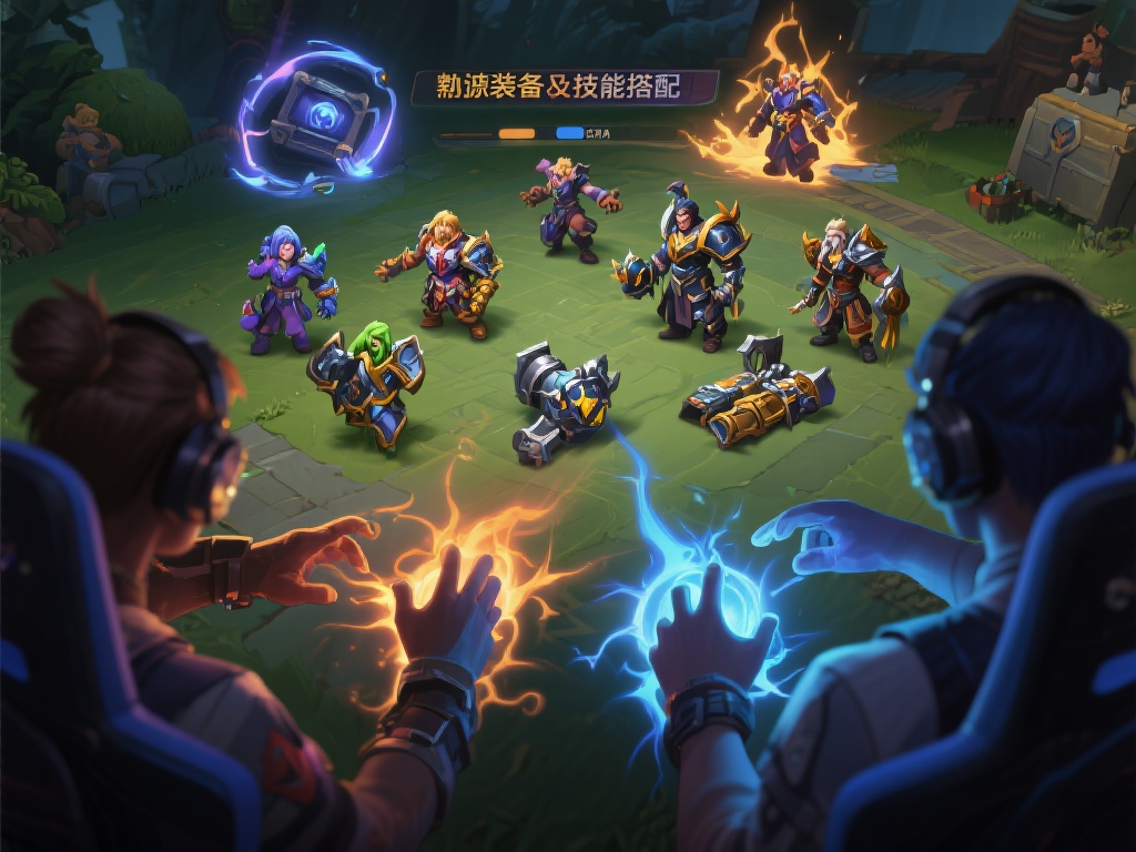 熟悉装备与技能搭配：学会灵活运用装备与技能是竞技类