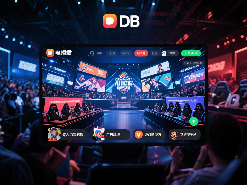 电竞直播db在运营模式中引入了多元化的商业生态系统