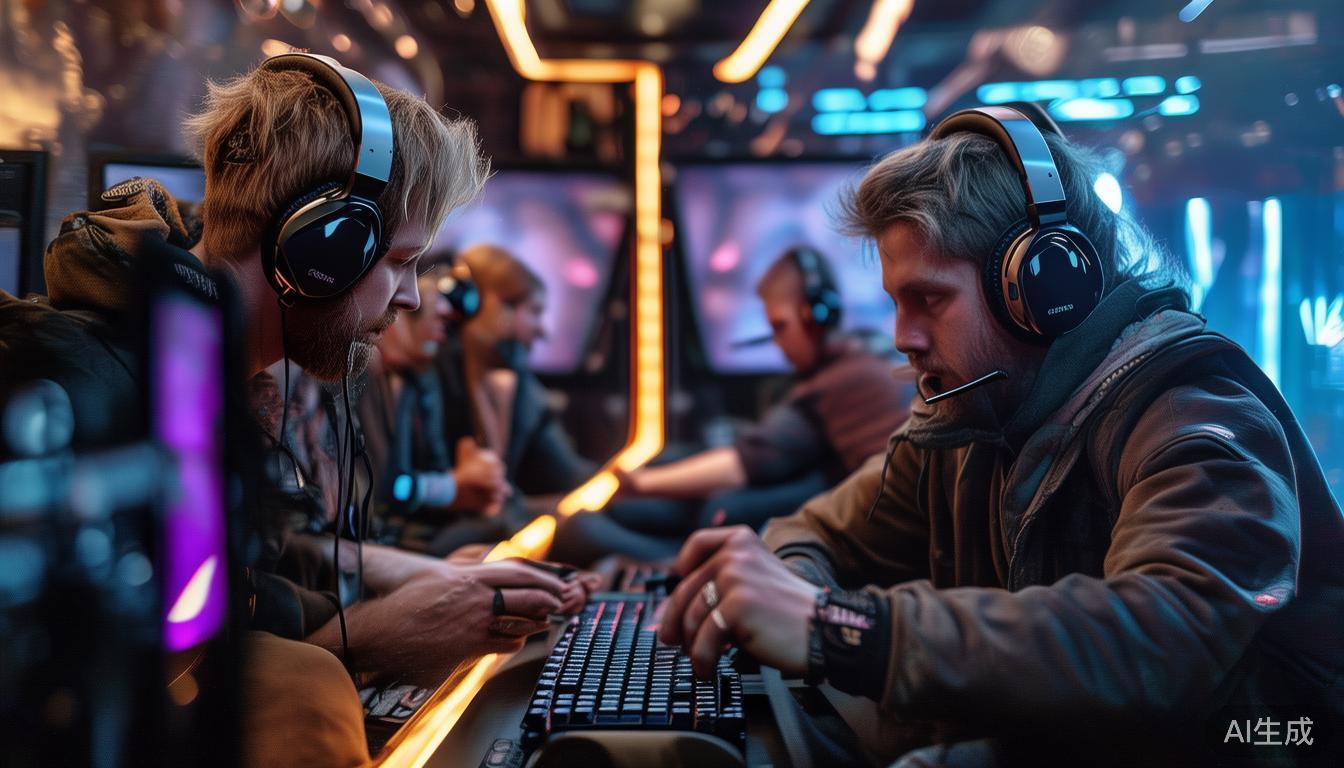 在高强度的电竞比赛中，良好的团队配合与沟通成为获胜